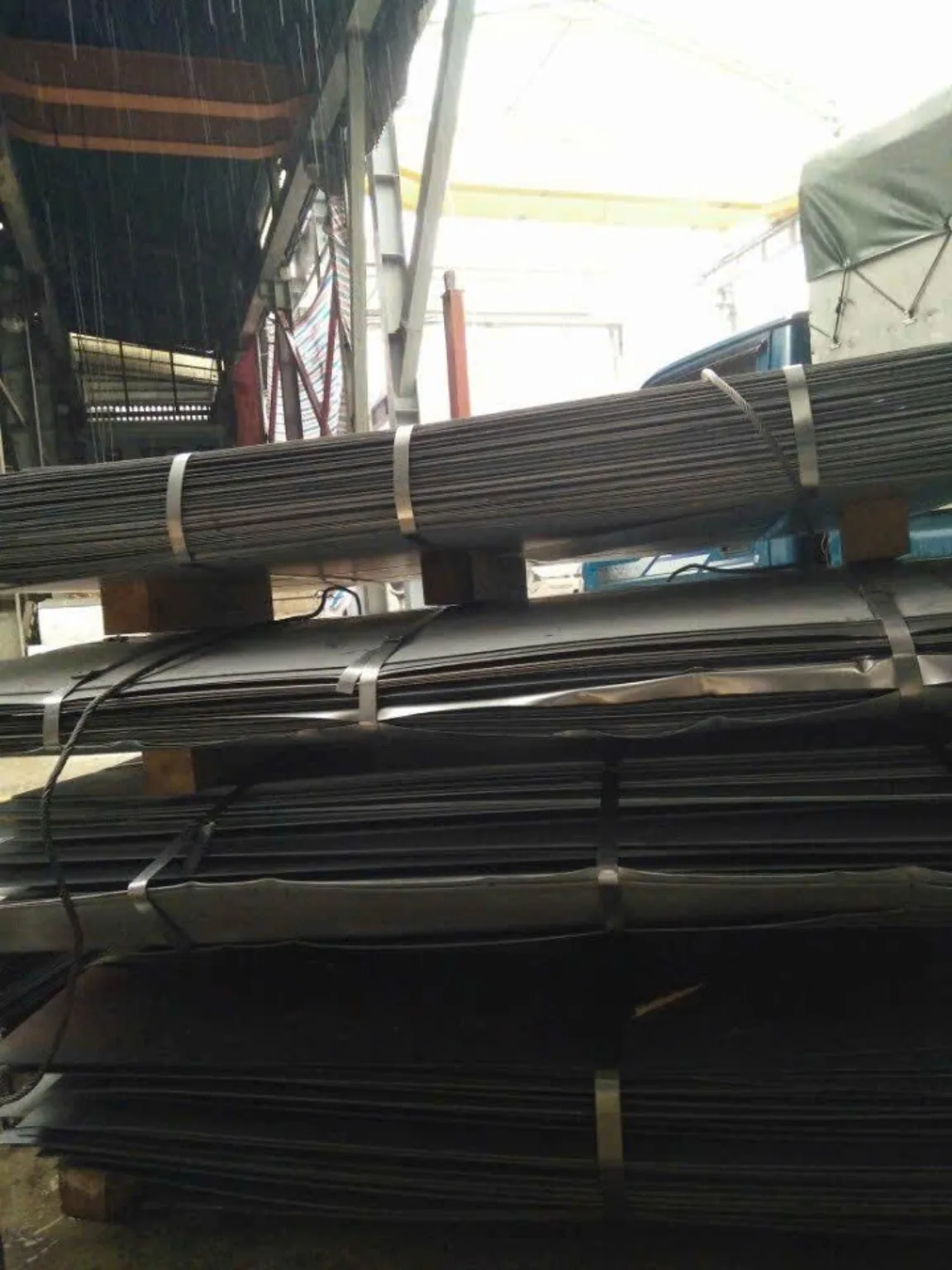 Slit coils steel